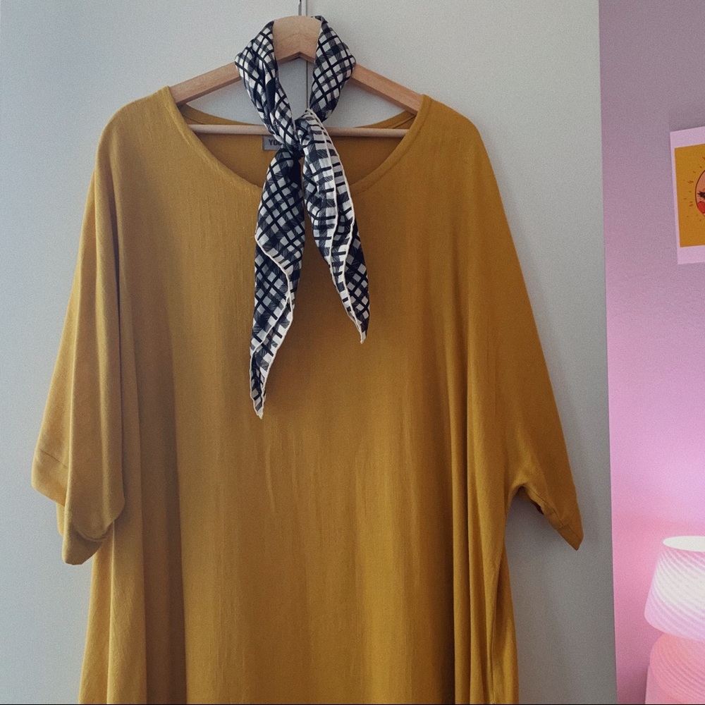 Oversized Linen Cotton Kaftan
